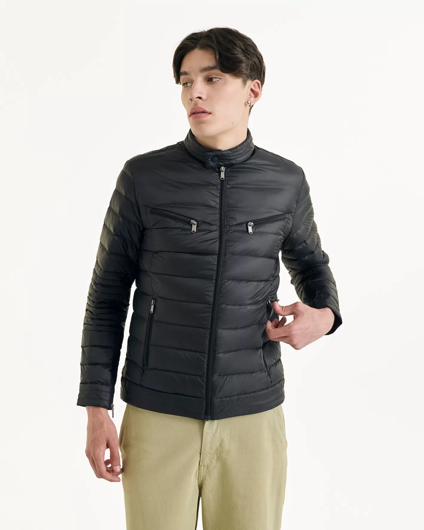 JOTT Black David Down Jacket NOIR Clearance