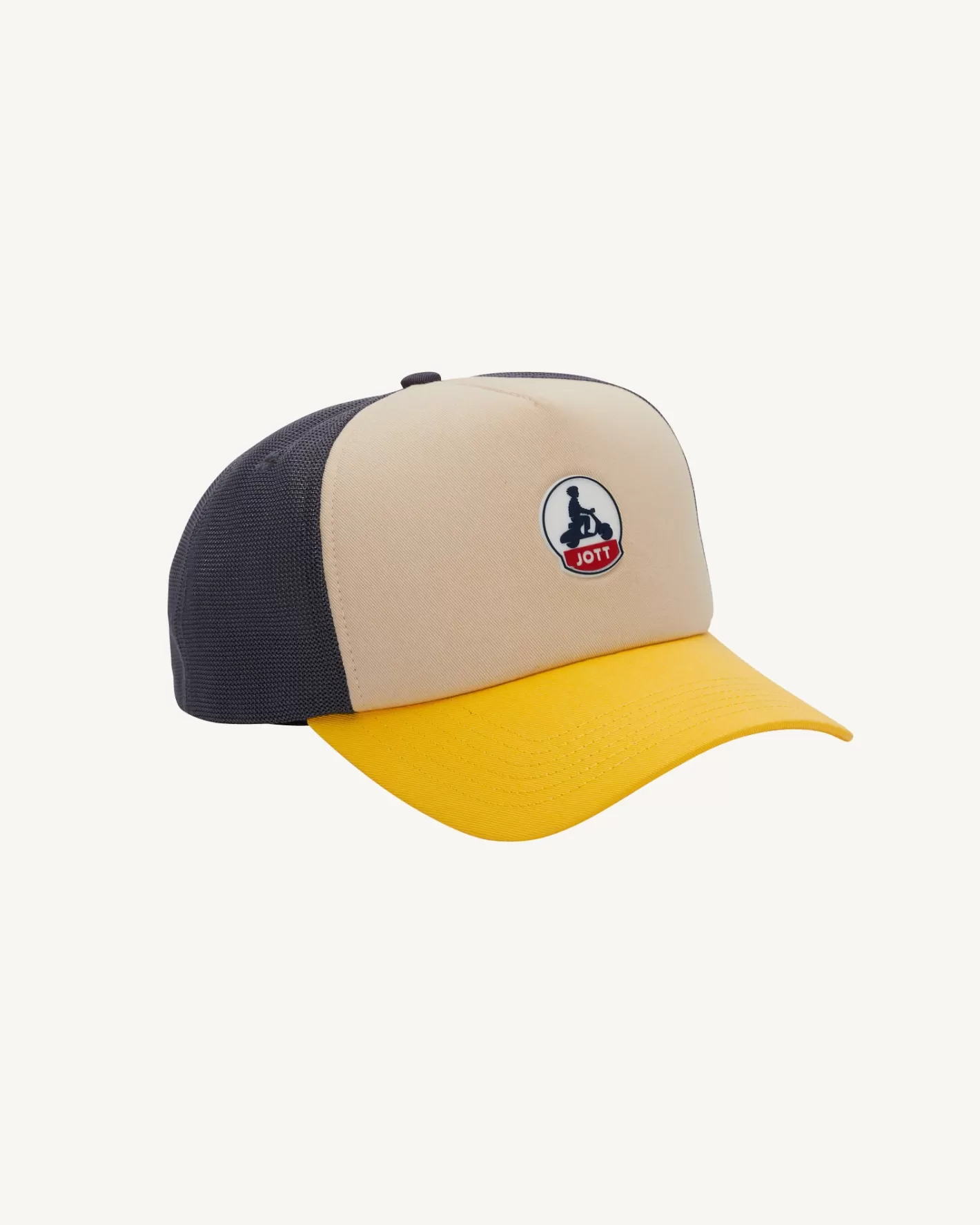 JOTT Casquette bicolore à filet Miel/Argile/Marine Sail Sale