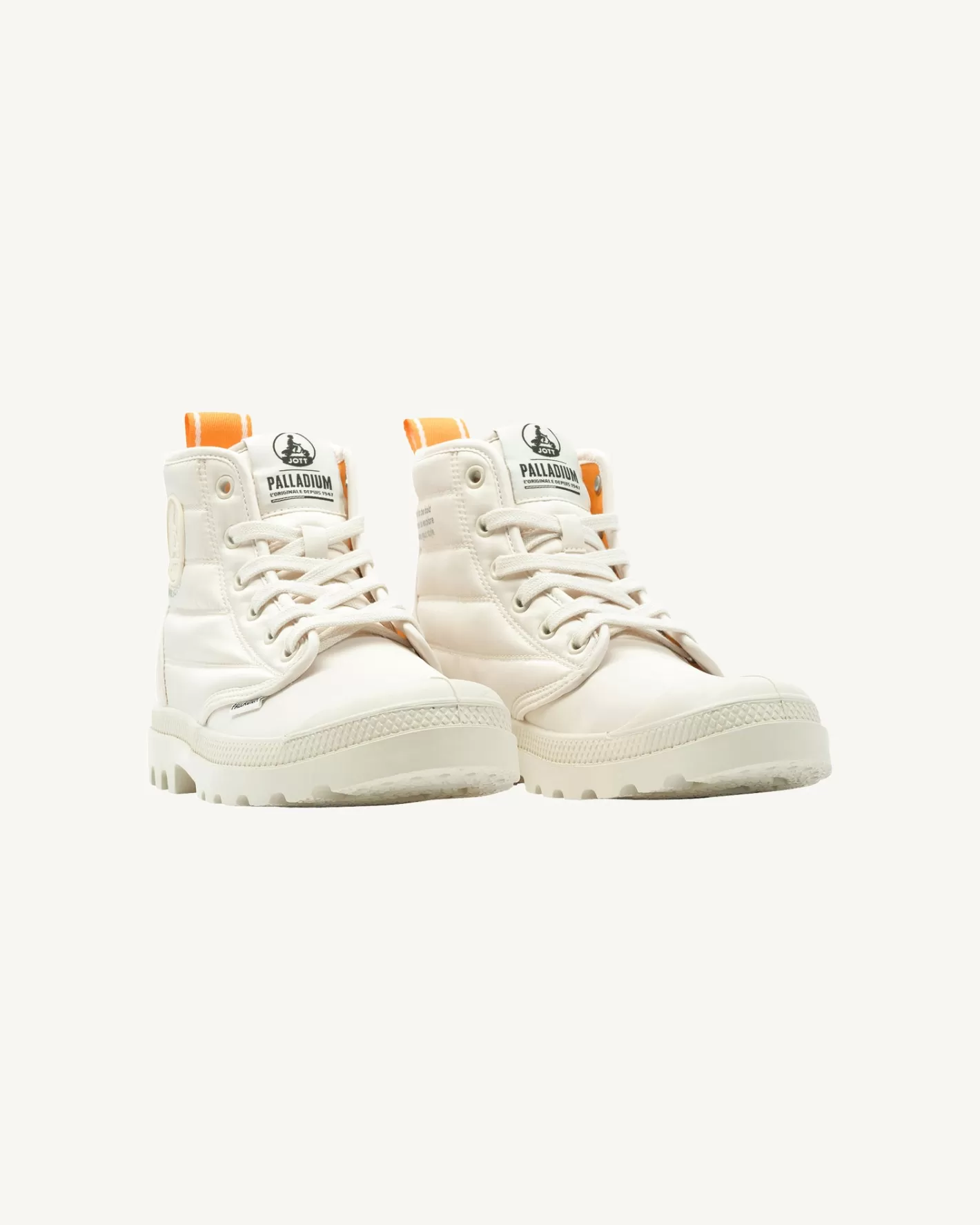 JOTT Chaussures montantes Argile Rhona Pampa Hi Dare x PALLADIUM AARGILE Best Sale