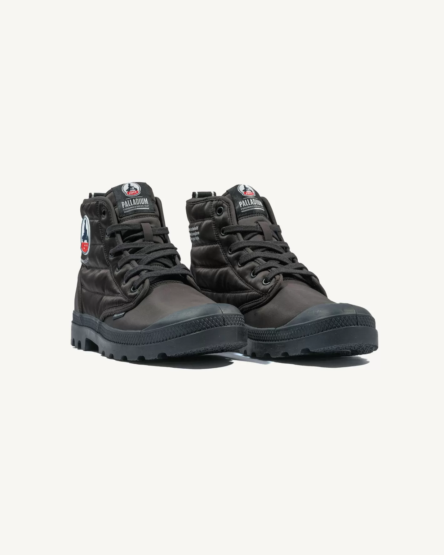 JOTT Chaussures montantes Rhona Pampa Hi Dare x PALLADIUM NOIR Outlet