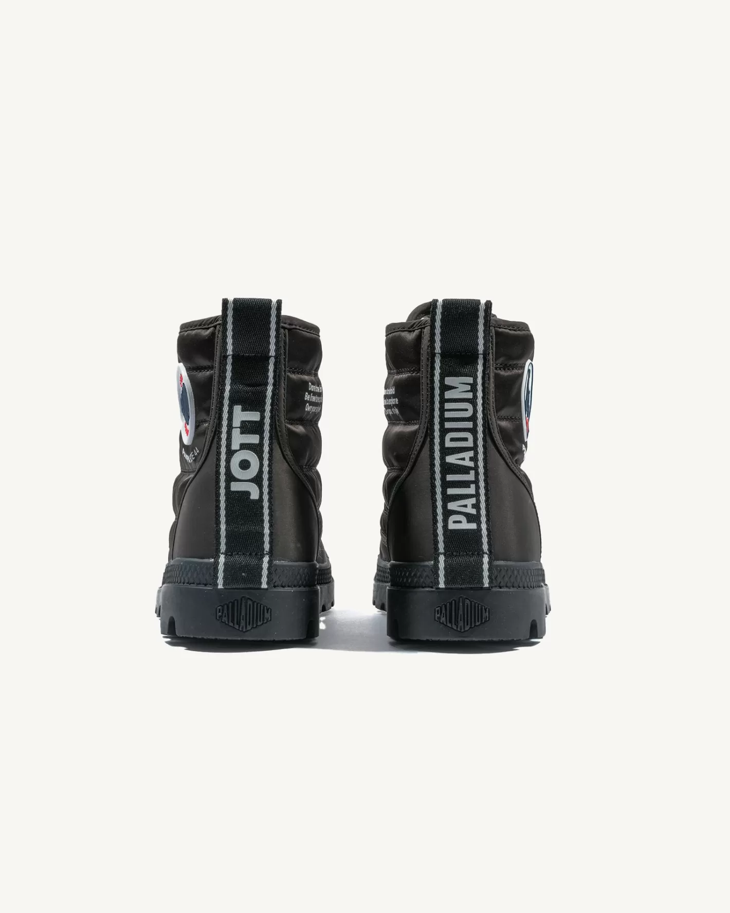 JOTT Chaussures montantes Rhona Pampa Hi Dare x PALLADIUM NOIR Outlet