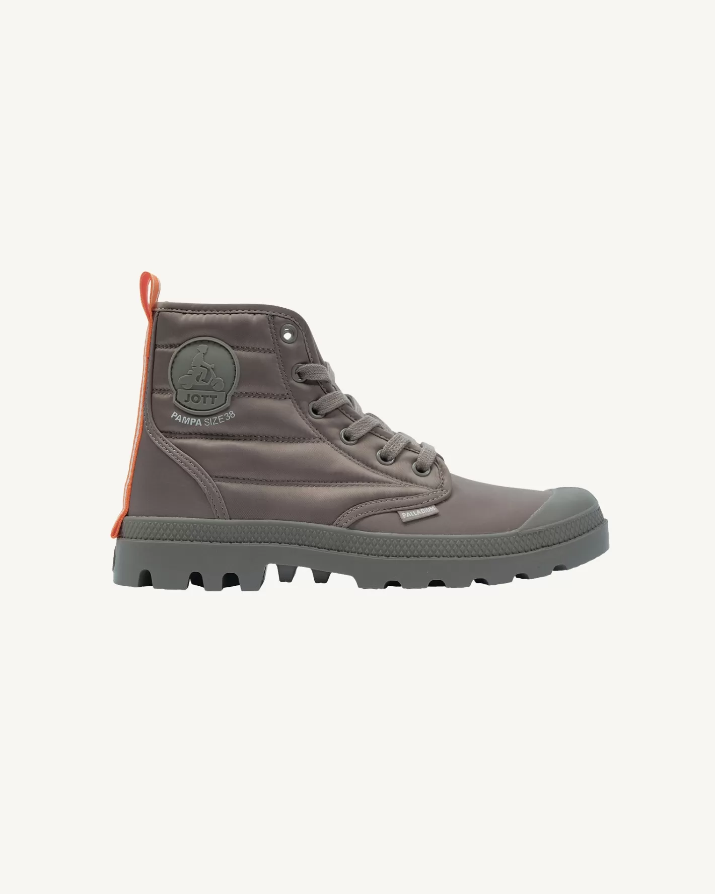 JOTT Chaussures montantes Rhona Pampa Hi Dare x PALLADIUM TAUPE Outlet