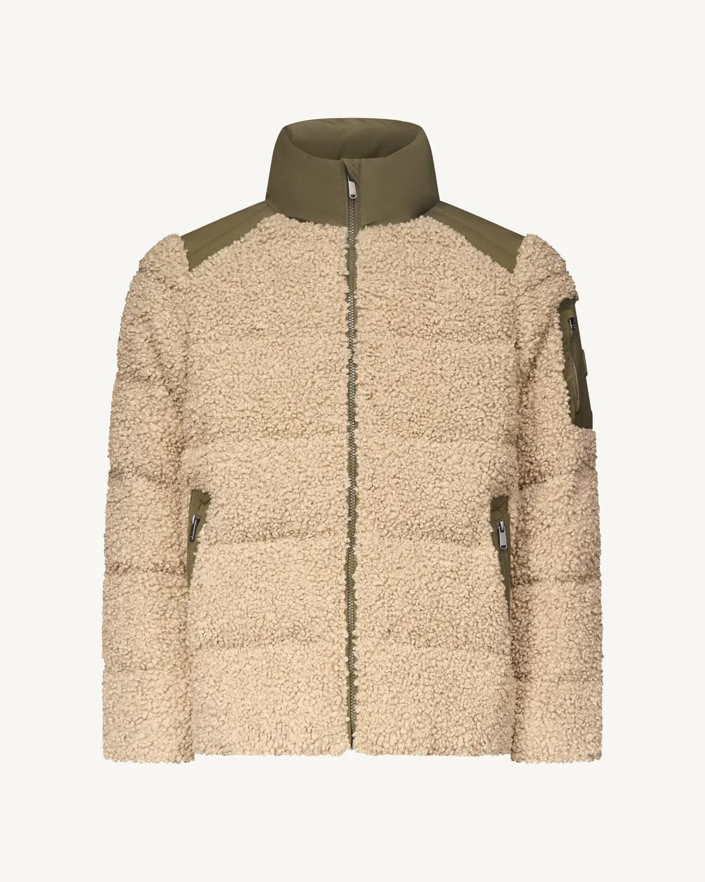 JOTT Doudoune bi-matière en sherpa Grand Froid Matheo BEIGE Outlet