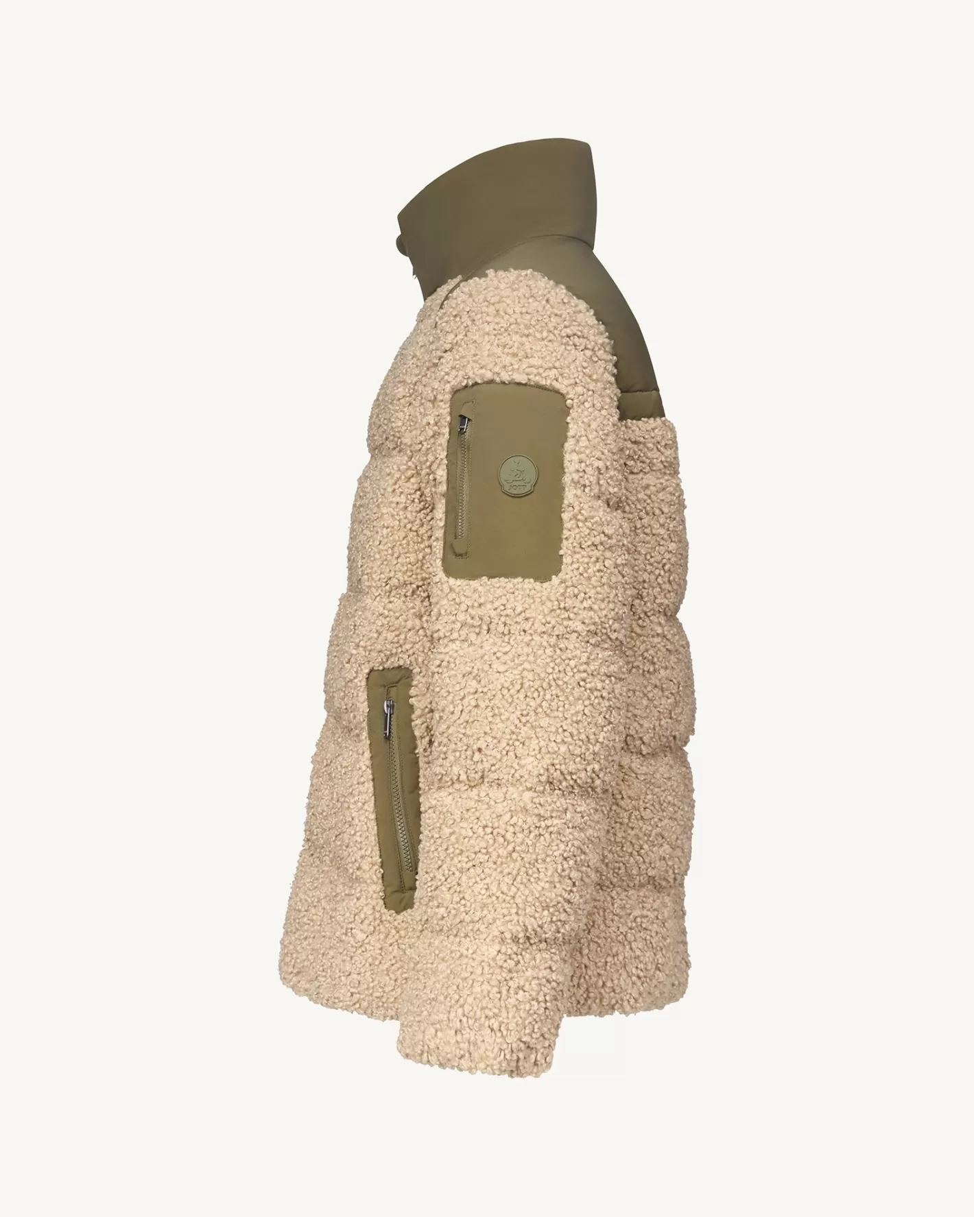 JOTT Doudoune bi-matière en sherpa Grand Froid Matheo BEIGE Outlet