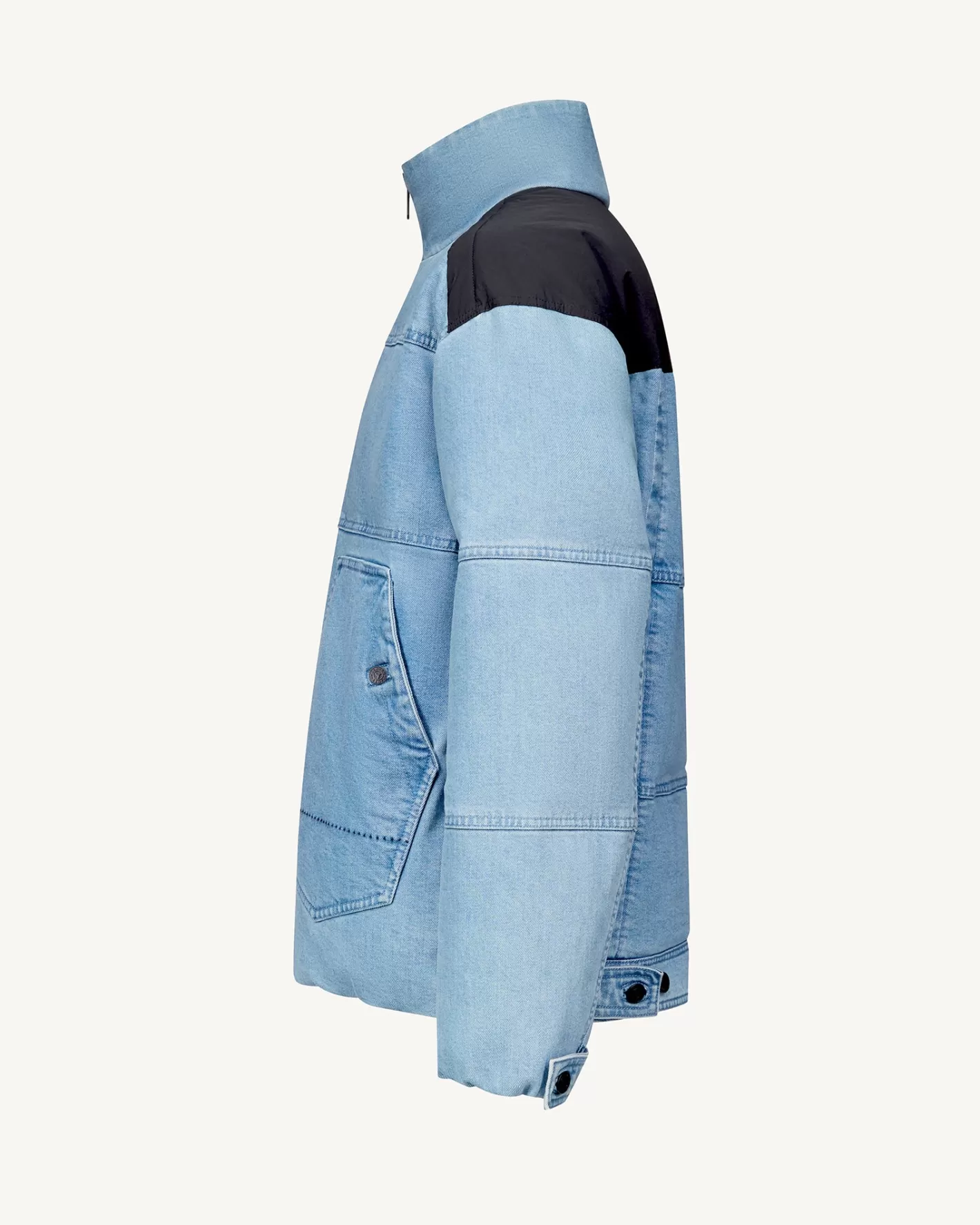 JOTT Doudoune 'Puffer' Light denim jeans Aero MNW x DENHAM YJEANSCLAIR Discount