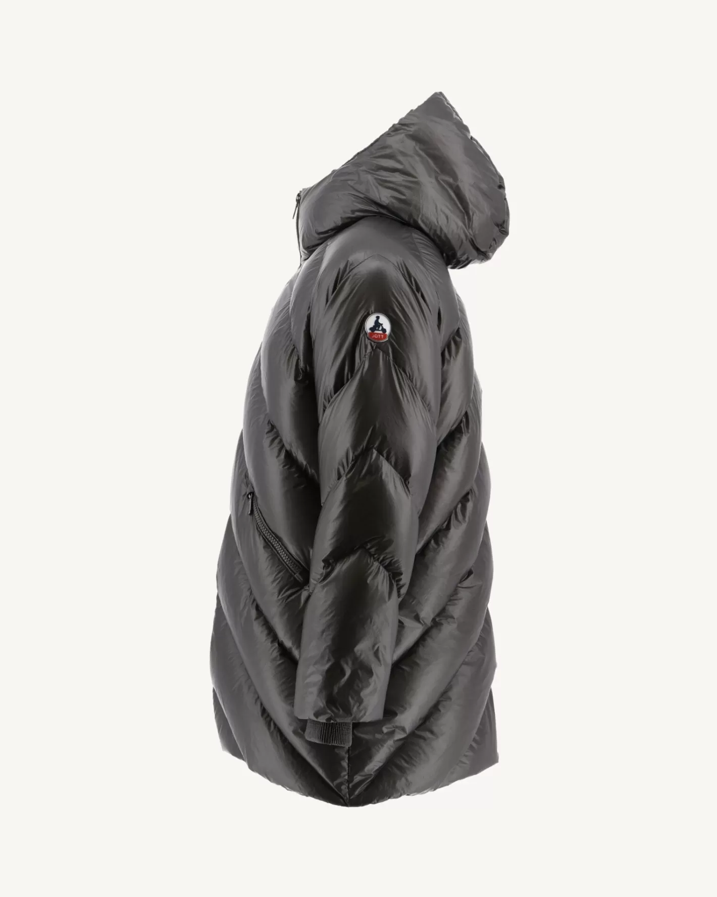 JOTT Great Cold Hooded Down Jacket Blaze ANTHRACITE Cheap