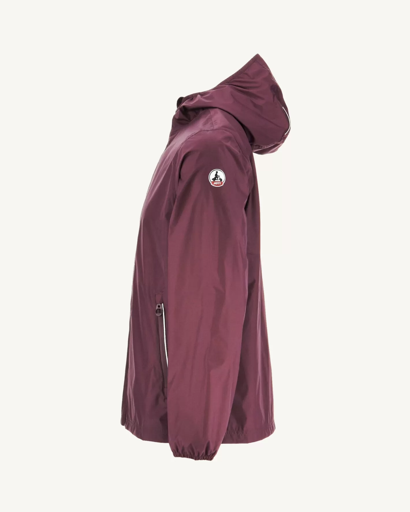 JOTT Imperméable à capuche paquetable Manille AUBERGINE Best Sale