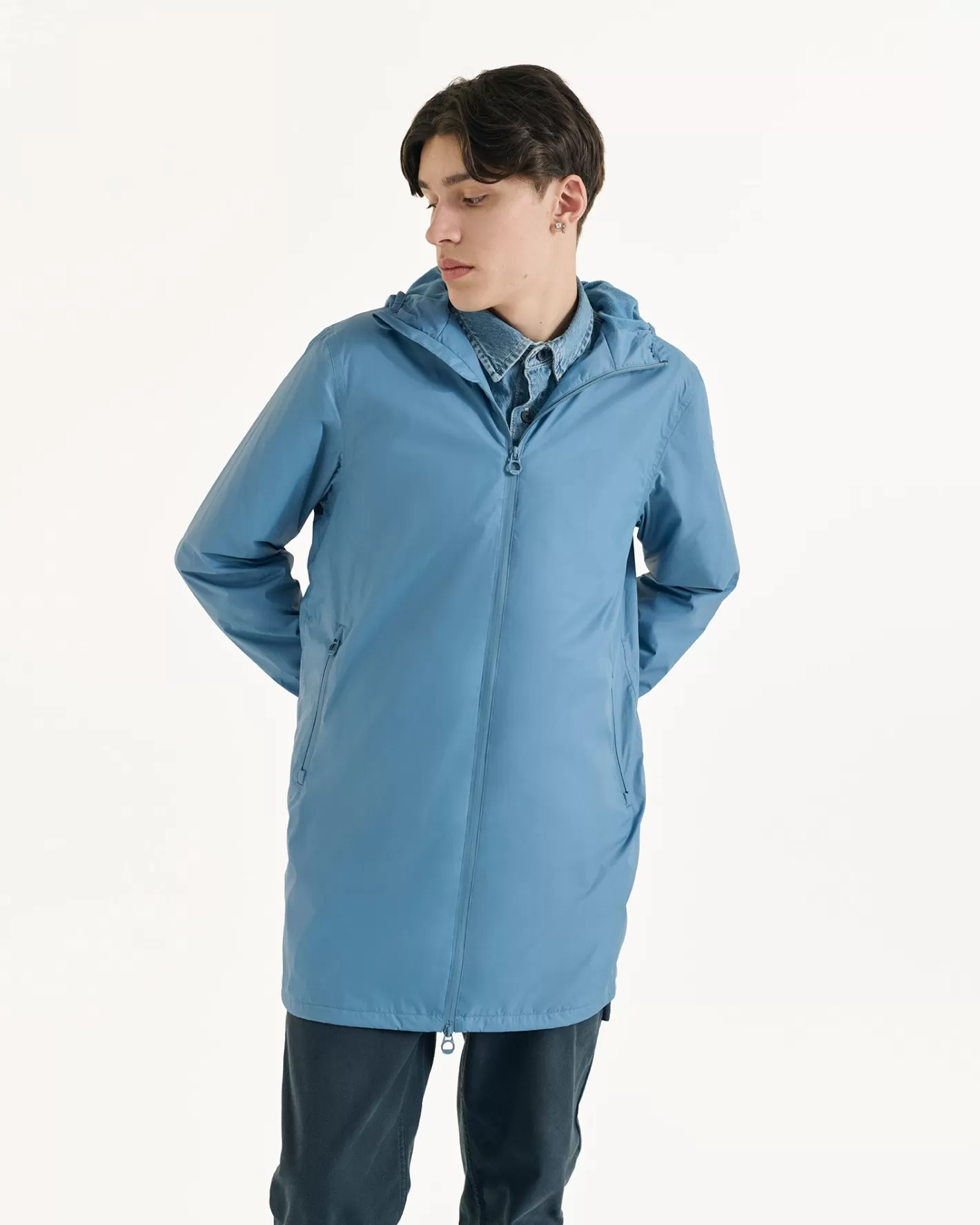 JOTT Imperméable long doublé polaire Bleu délavé Oban Polar UBLEUDELAVE Cheap