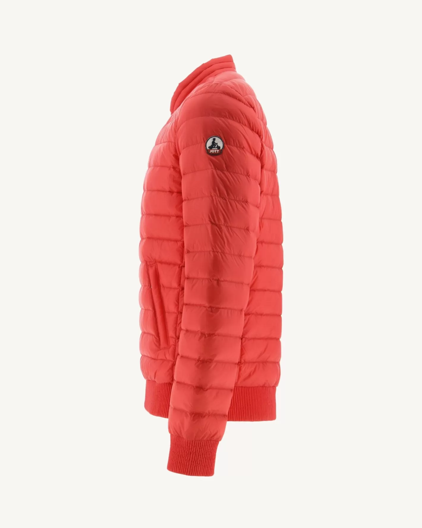 JOTT Jordan Bright Red Lightweight Puffer Jacket ROUGEVIF Store