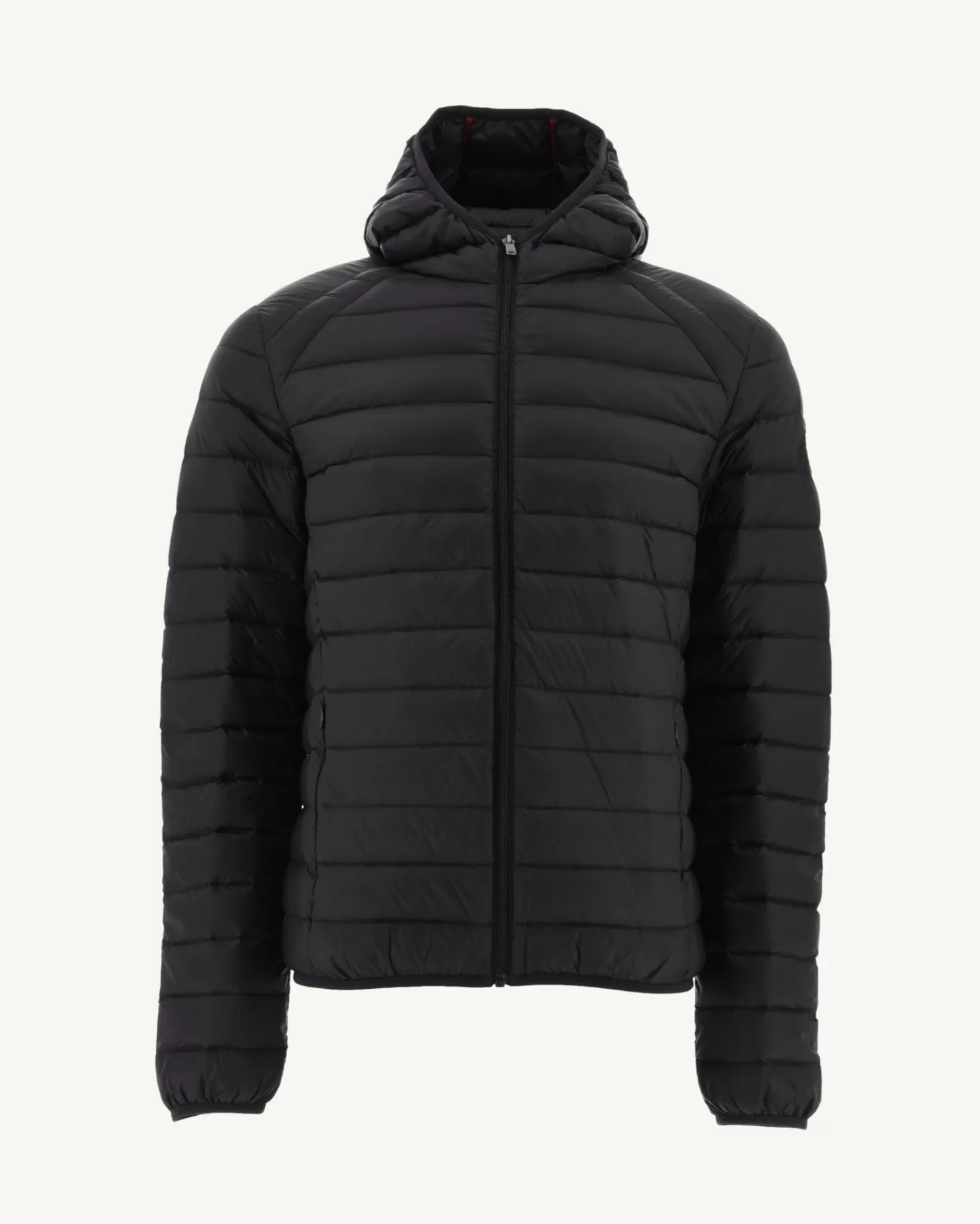 JOTT Lightweight hooded puffer jacket Black Nico NOIR Online