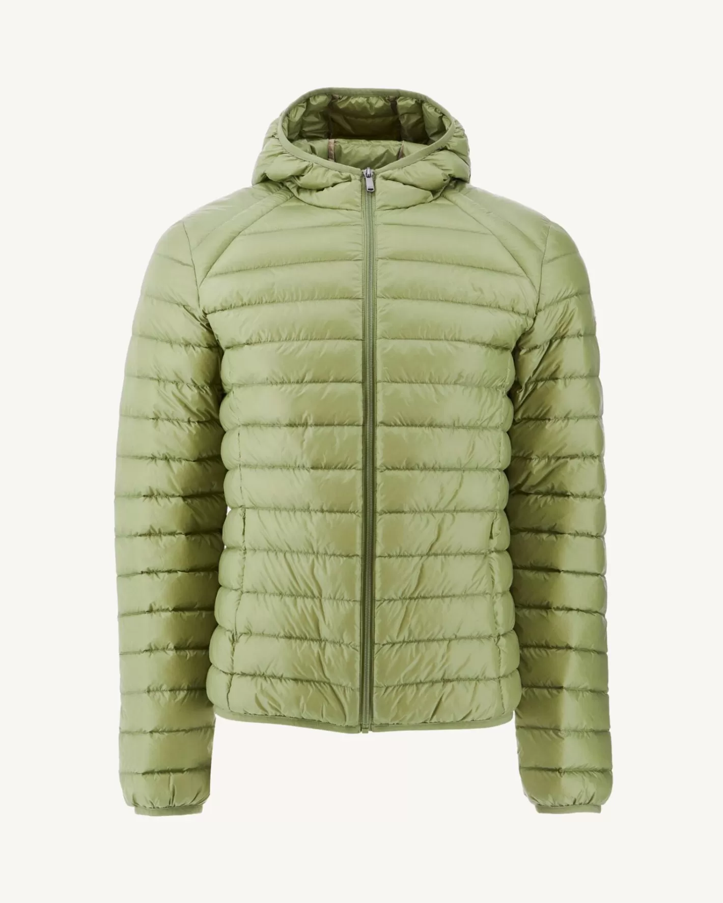 JOTT Lightweight hooded puffer jacket Light khaki Nico KAKICLAIR Flash Sale