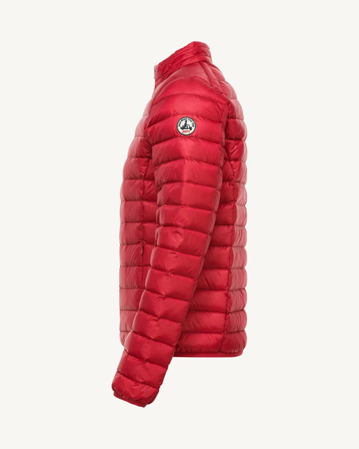 JOTT Matt red lightweight padded jacket ROUGE Fashion