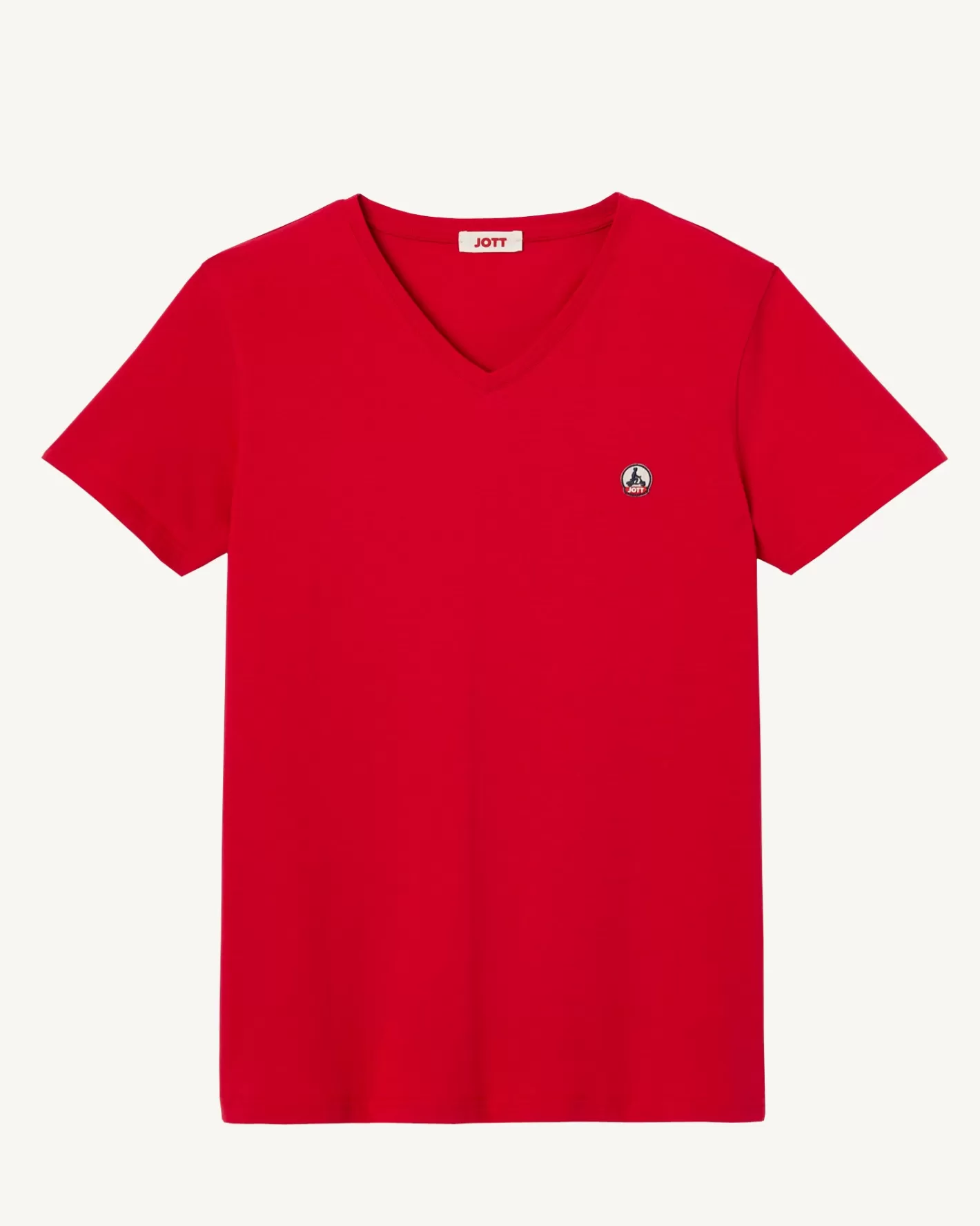 JOTT Organic cotton t-shirt Red Benito ROUGE Outlet