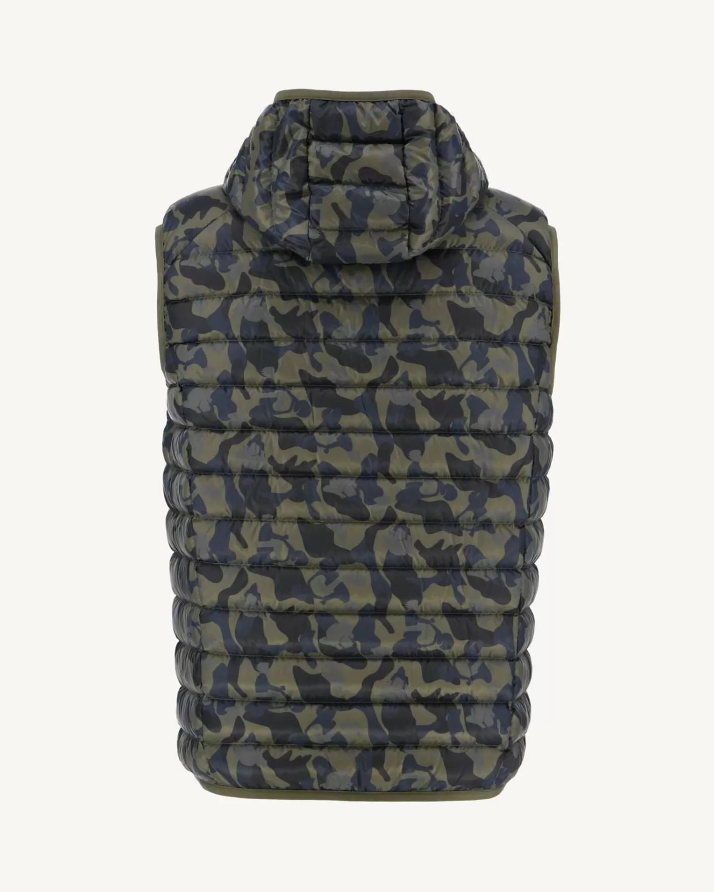 JOTT Pat military print hooded sleeveless down jacket PRINTMILITAIRE Outlet