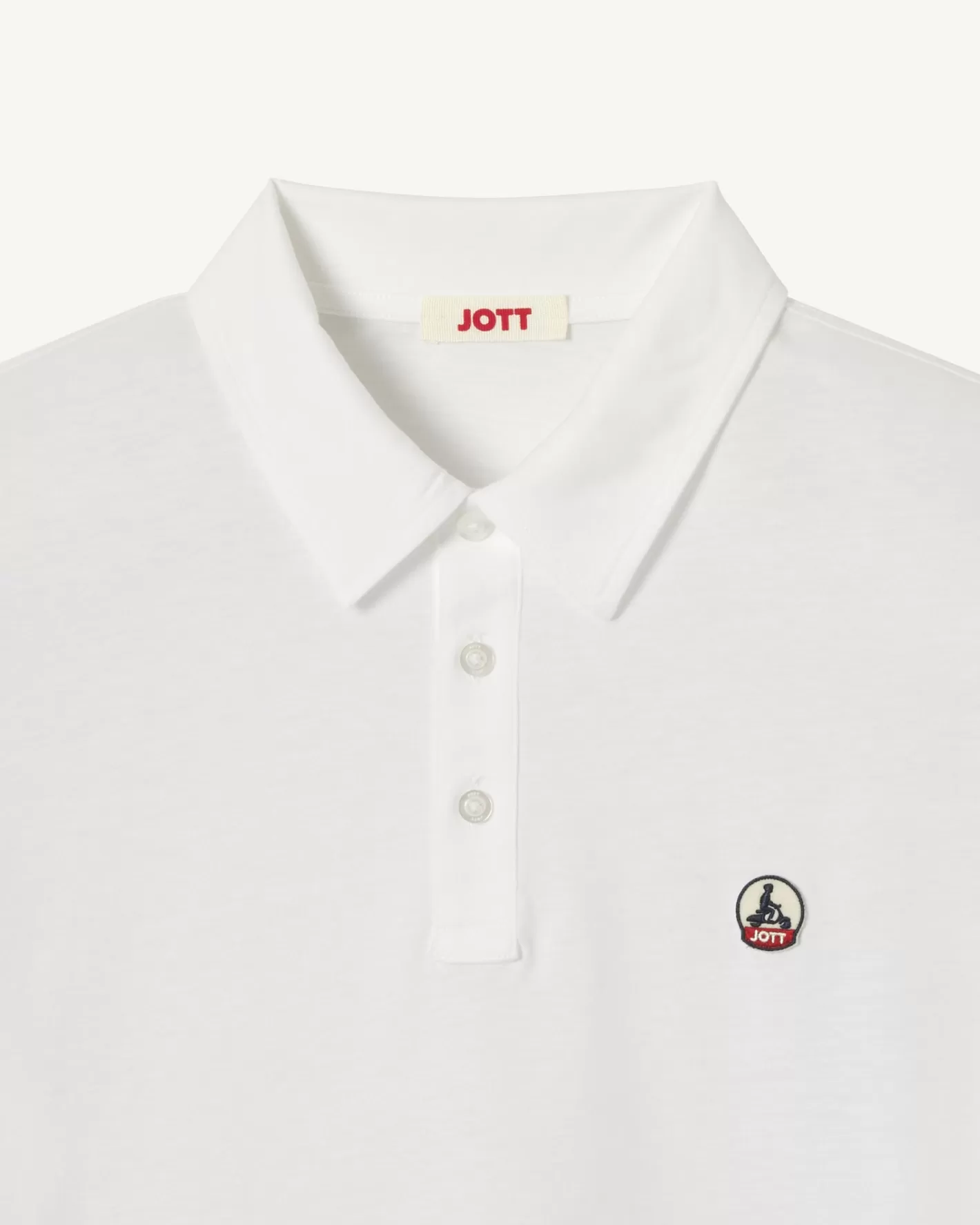 JOTT Polo en coton biologique Lavan BLANC Best