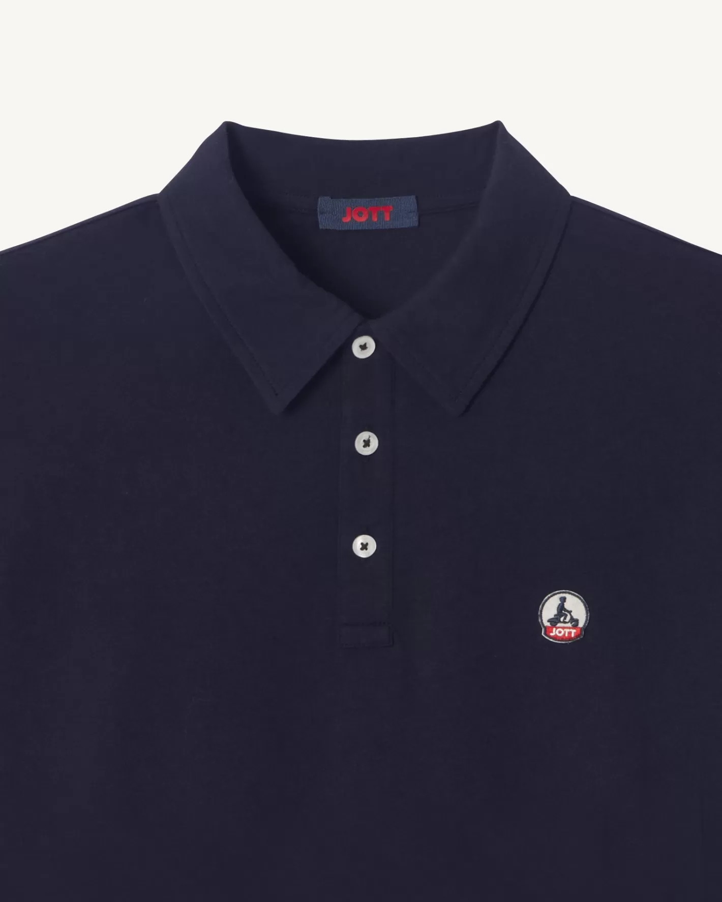 JOTT Polo en coton biologique Lavan MARINE Outlet