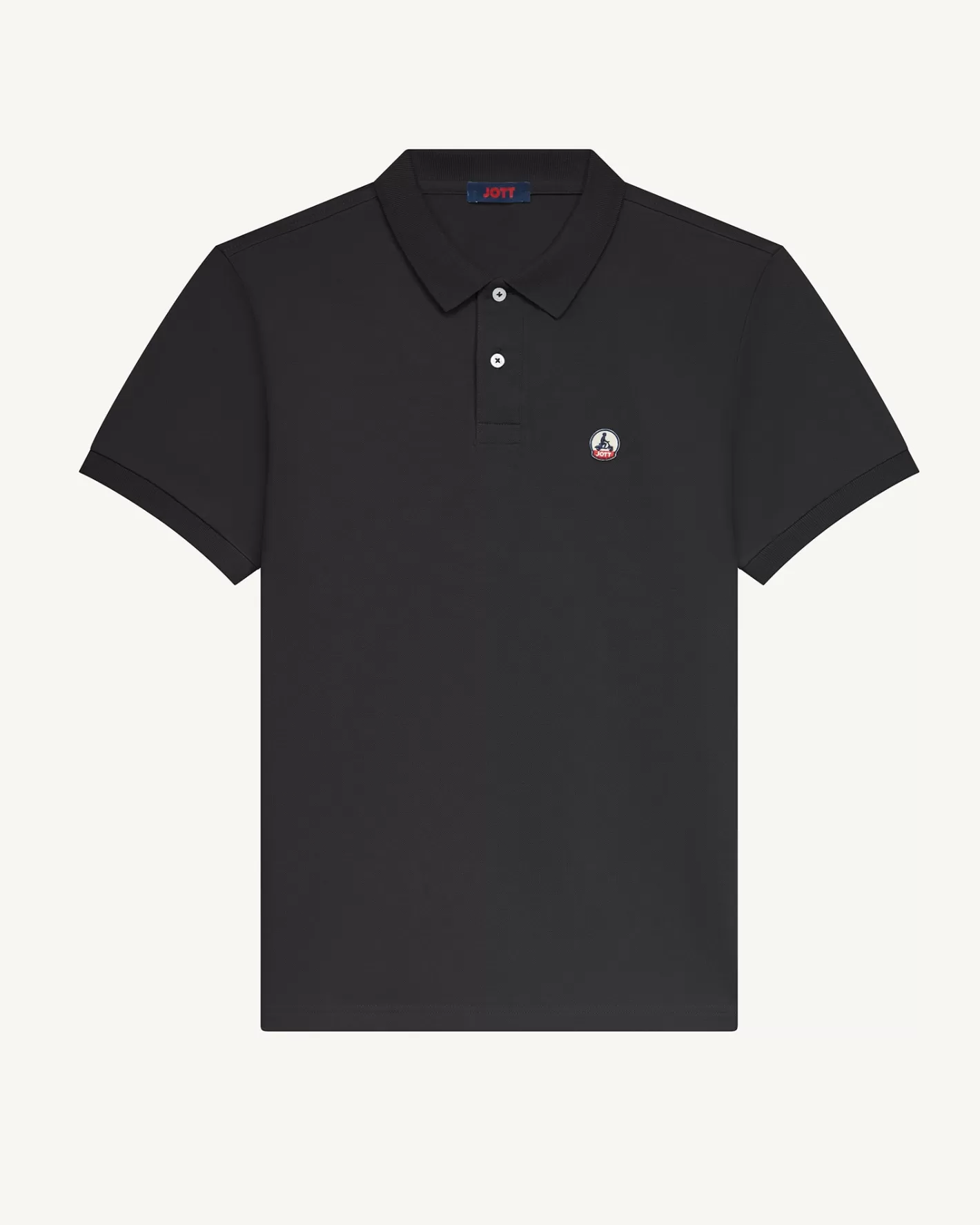 JOTT Polo en coton biologique Marbella NOIR Cheap