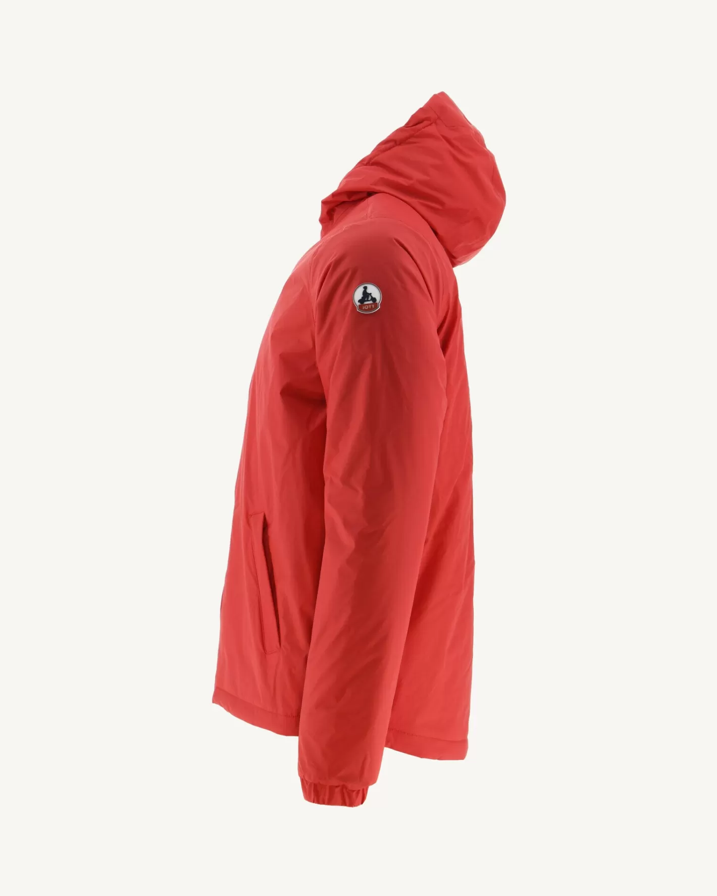 JOTT Reversible Ultralight down jacket with hood Bright red/Dark denim Vigo Online