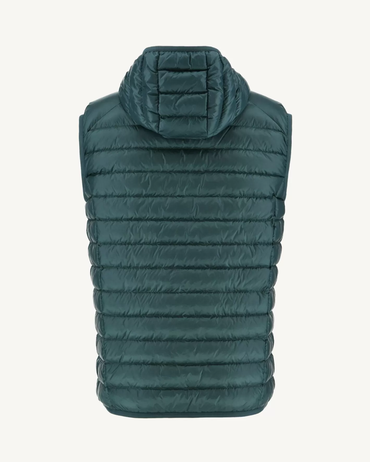 JOTT Sleeveless hooded down jacket Dark green Pat VERTFONCE Sale