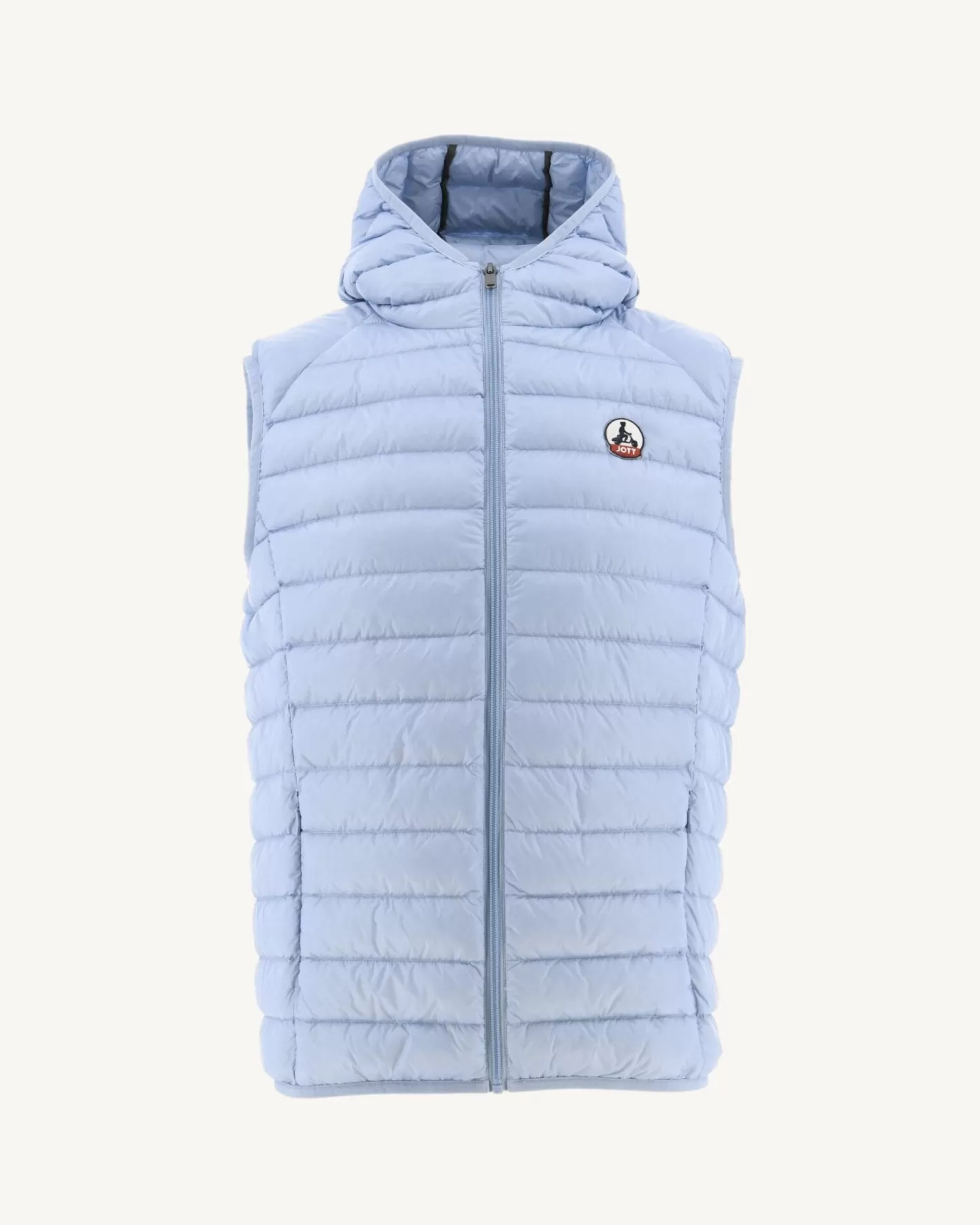 JOTT Sleeveless hooded padded jacket Light blue Pat BLEUCLAIR New