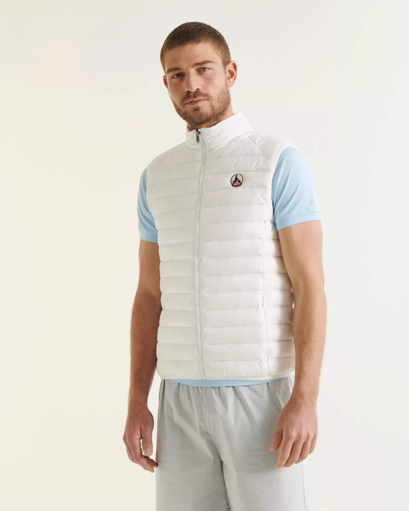 JOTT Sleeveless padded jacket White Tom BLANC Discount