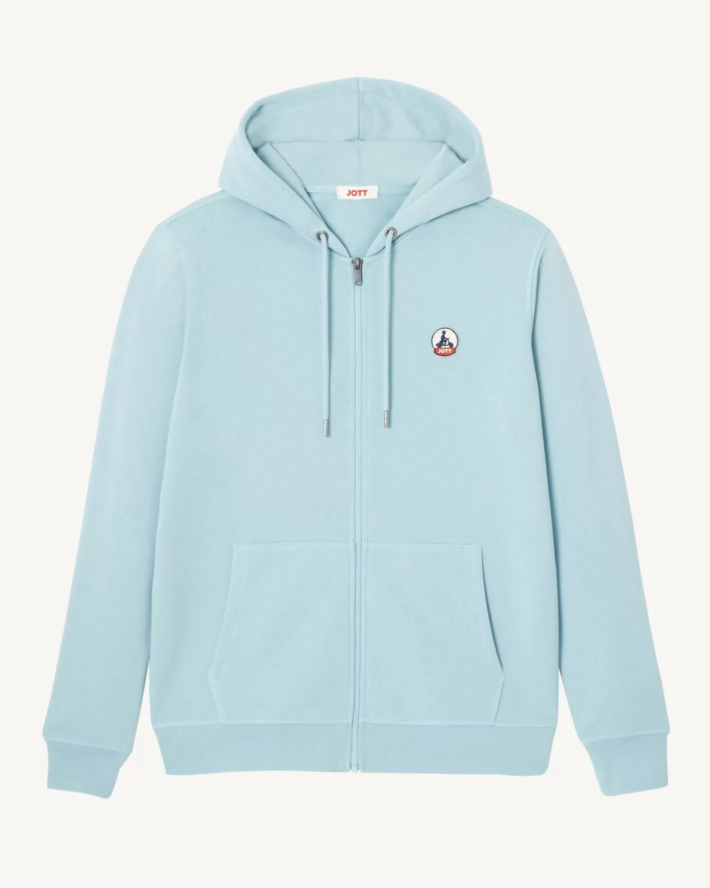 JOTT Sweat à capuche en coton biologique bleu Mexico ICEBERG Sale