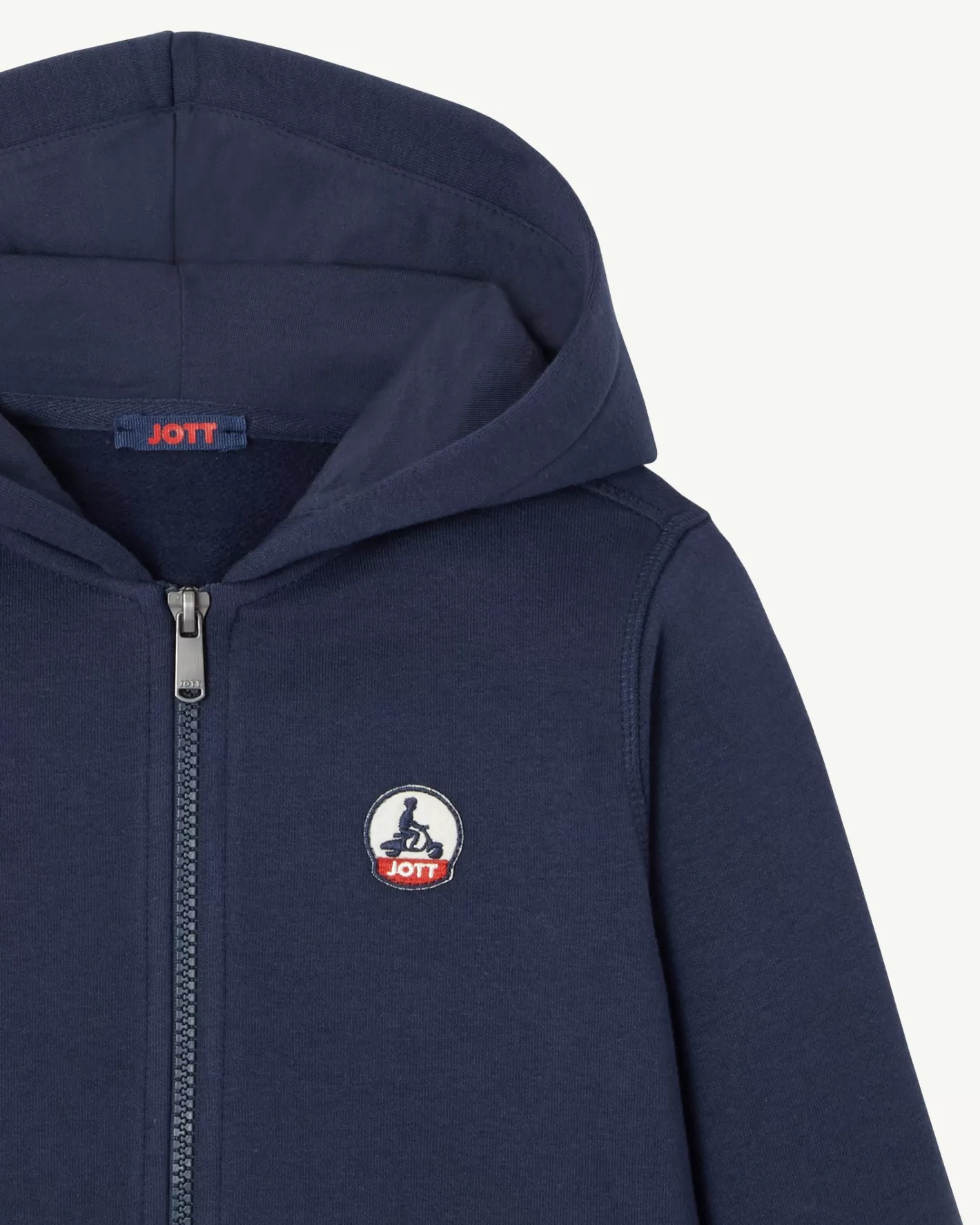 JOTT Sweat à capuche enfant en coton biologique Tijuana MARINE Outlet