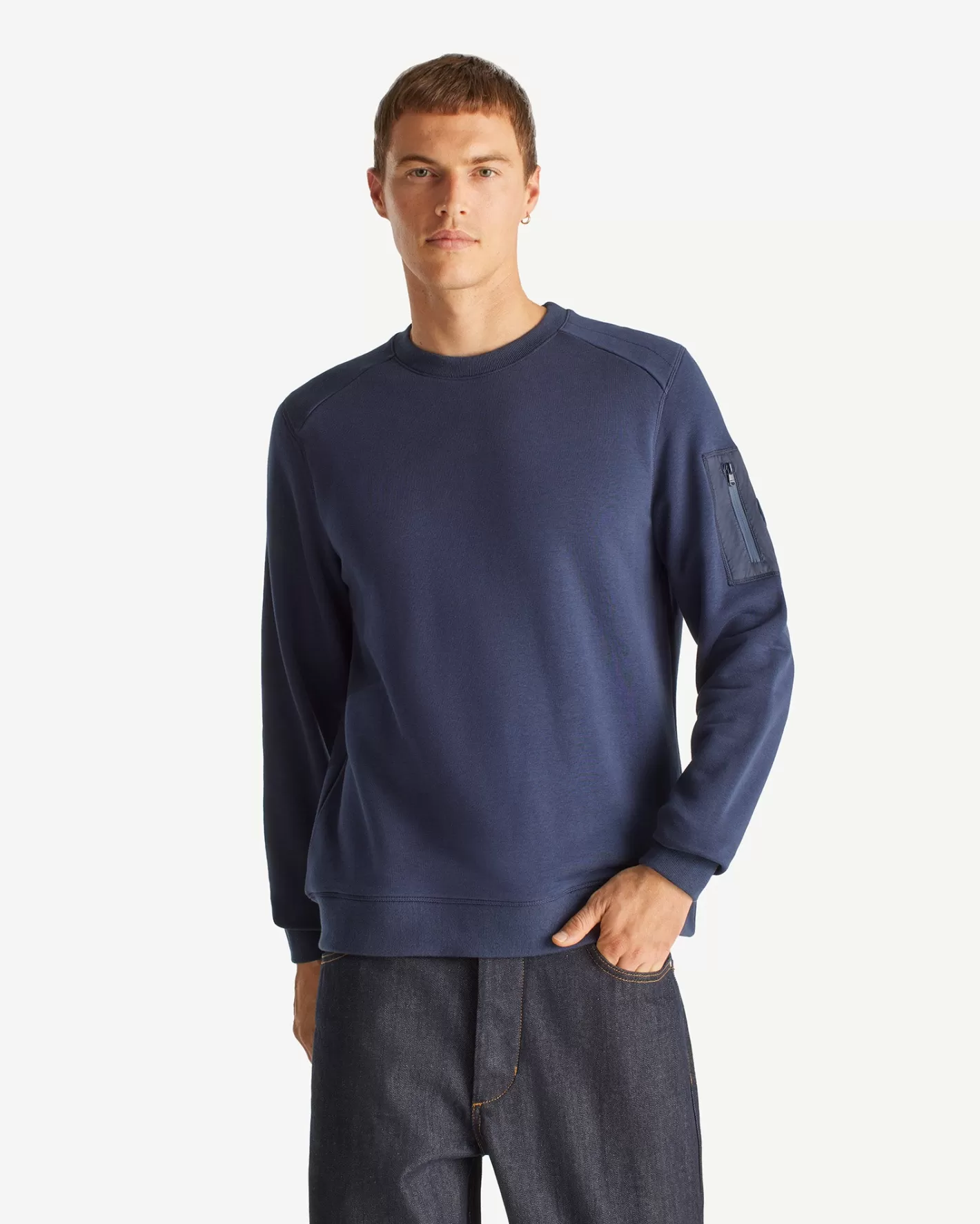 JOTT Sweat col rond en coton Ulysse MARINE Cheap