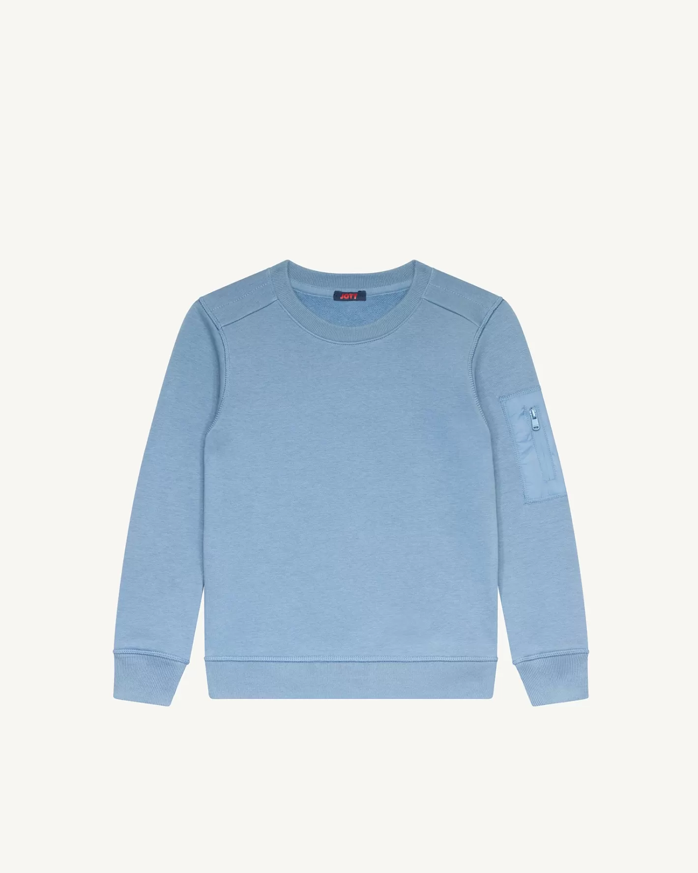 JOTT Sweat enfant col rond en coton Bleu délavé Rumba UBLEUDELAVE Hot